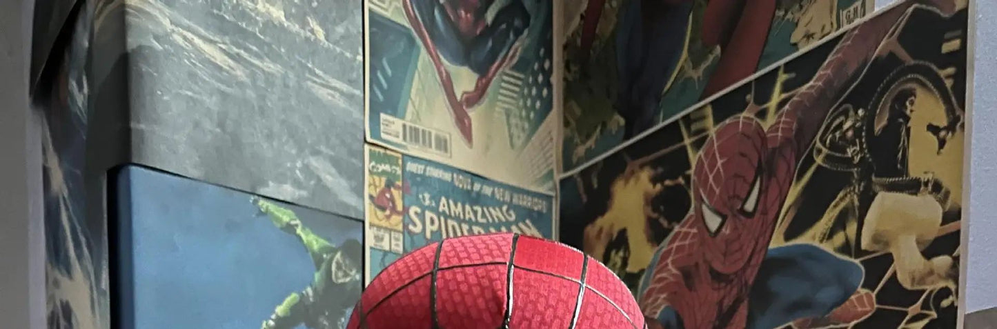 Homem-Aranha Cosplay Máscara Eletrônica de Olhos Móveis Homem-Aranha 1:1 Brinquedos com Controle Remoto para Adultos e Crianças de Presente