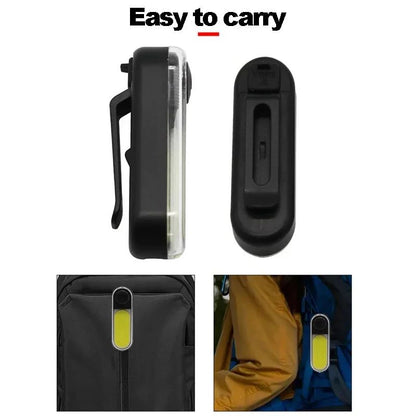 BUCKLOS Bike Light COB Front Rear Bicycle Lights LED Rechargeable Mountain Road Bicycle Lamp MTB Tail Light Cycling Flashlight