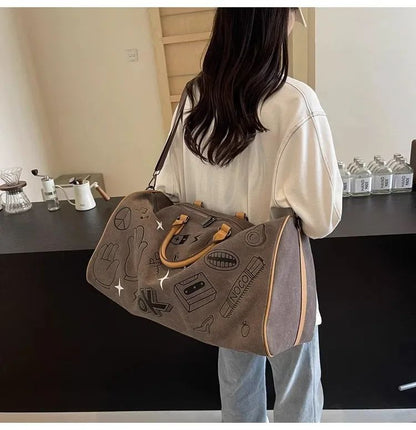 Oxford Travel Bag Handbags Large Capacity Carry On Luggage Bags Men Women Shoulder Outdoor Tote Weekend Waterproof Sport Gym Ba