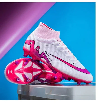 Men Football Shoes TF/FG Society Cleats Indoor Soccer Shoes Professional Football Field Boots Fast Unisex Sneaker Top Quality