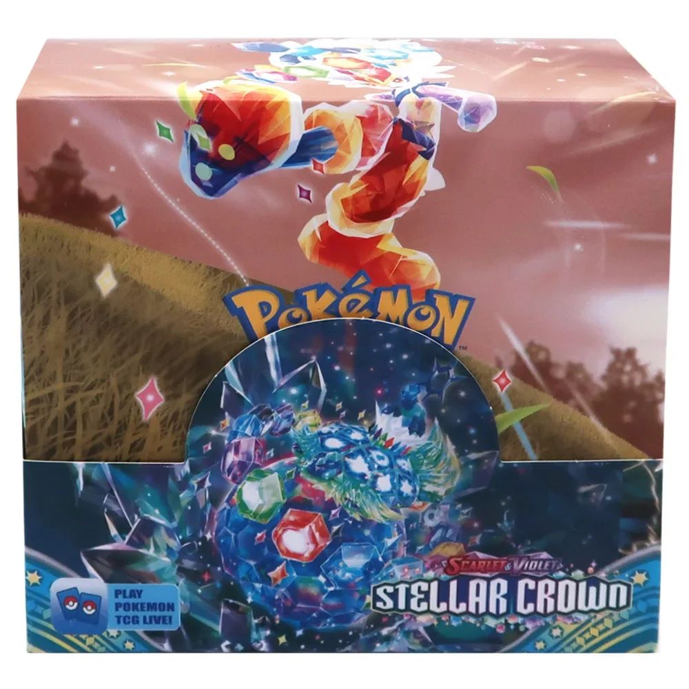 324 pçs/caixa Pokémon TCG: Sol e Lua, Escuridão Incendiada, 36 Pacotes, Caixa de Booster, Jogo de Cartas Pokémon, Brinquedos Colecionáveis, Jogo de Tabuleiro Prismático