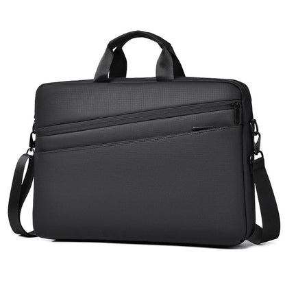 High Quality Business PVC Shoulder Messenger Bags Trendy Briefcase Bag Office Handbags 15 17 inch Laptop Bag