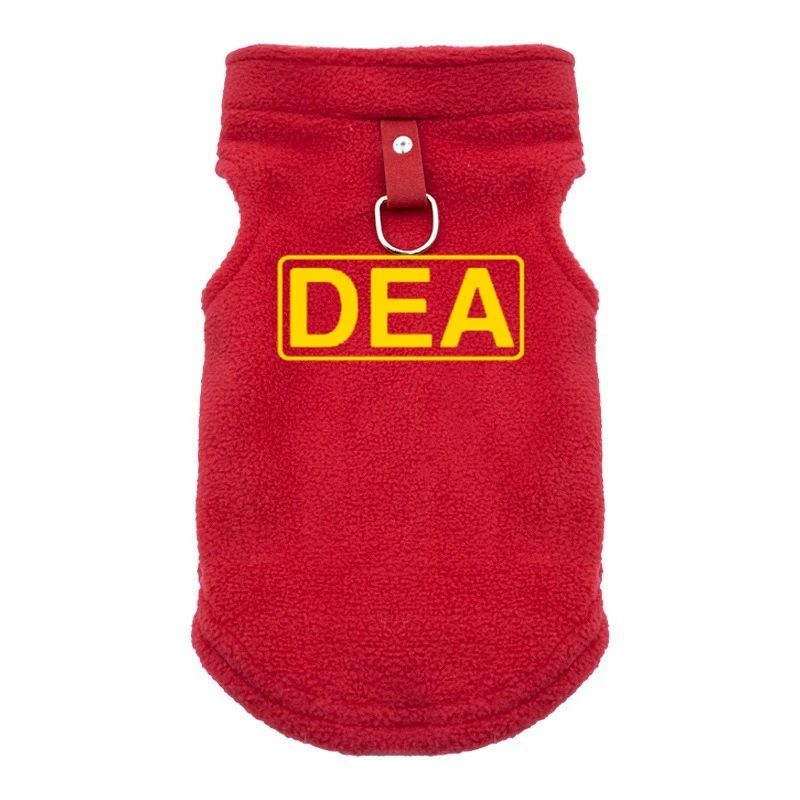 FBI Roupa para Cães Colete Macio Quente Roupa para Cachorros Colete Capa Roupa de Inverno para Animais de Estimação Jaqueta Casaco Cães Pequenos e Médios Roupa Chihuahua P-GG