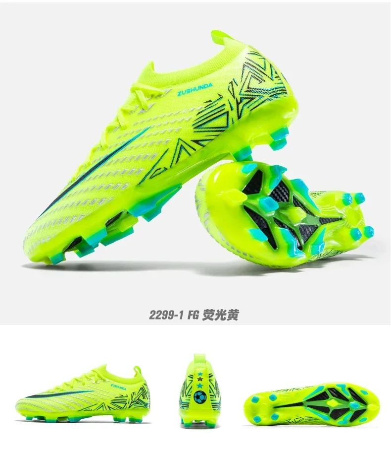 TF/FG Men Soccer Shoes Society Professional Football Field Boots Original Comfortable Top Quality Cleats Football Shoes Tenis