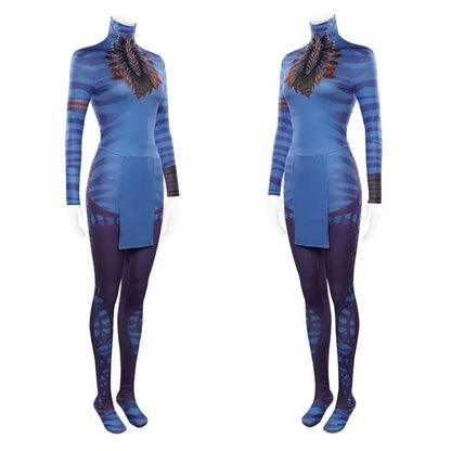 Movie Avatar Jake Sully Cosplay  Neytiri Costume 3D Printing Jumpsuits Women Men Zentai Bodysuit Halloween Carnival Party Suit