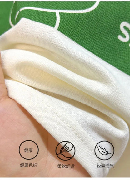 Children's Top and Bottom Clothes Set Short-sleeved Suit Striped Girls Boys T-shirt Summer Children's Clothing Loungewear Outfit