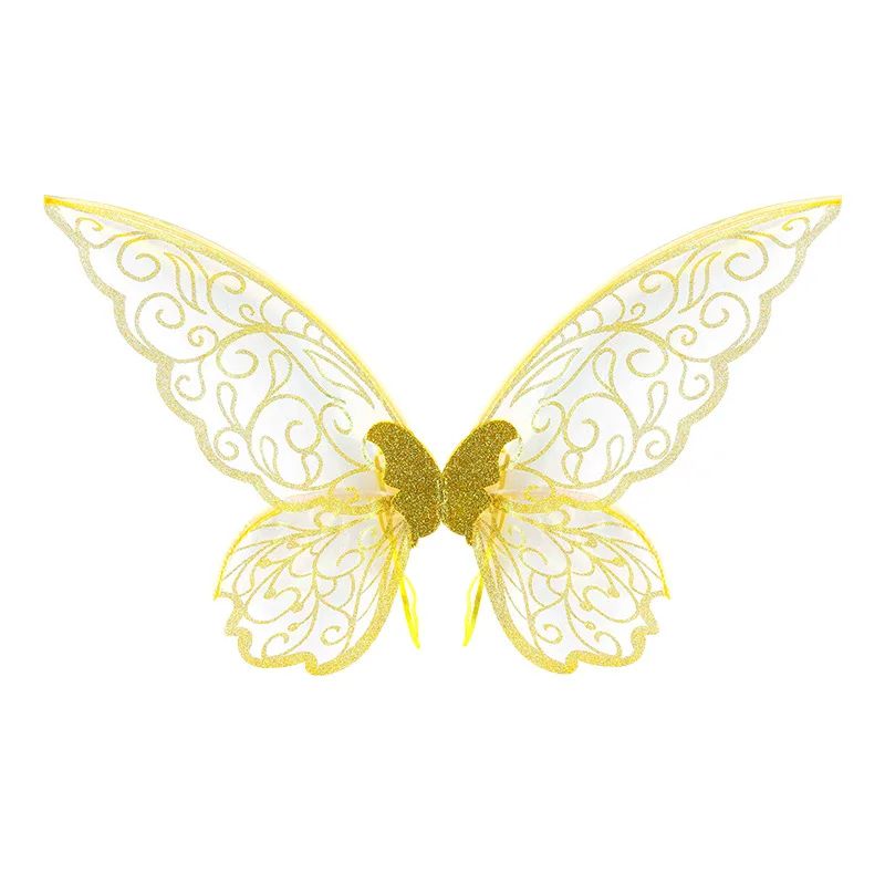 1PC Adults Fairy Wings Girls Sparkling Angel Wings Butterfly Costume Wings Halloween Costume Dress up Party Favor Christmas Gift