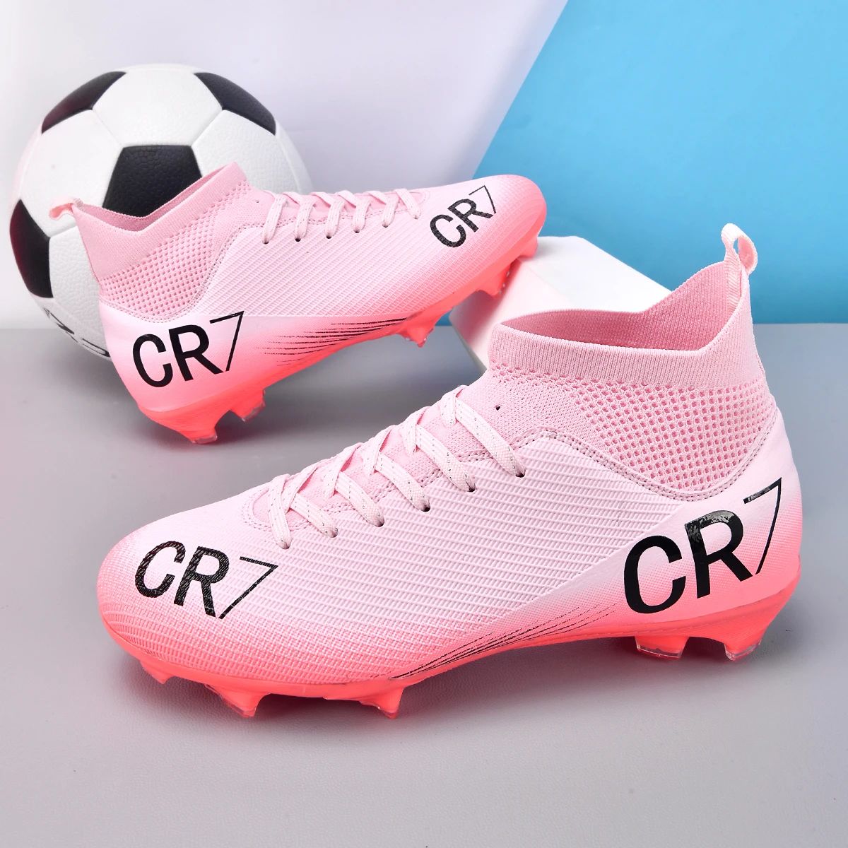 Soccer Shoes Society Cleats Men Sneaker Professional Football Shoes Top Quality Professional Football Field Boots Fast Training