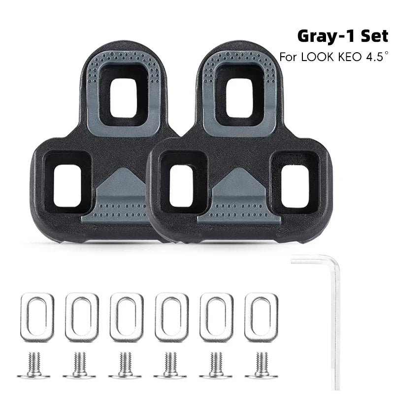 WEST BIKING Bicycle Locking Blade MTB Bicycle Self-locking Pedal Cleats Ultra Lightweight Road Bike Pedals Locking Cleat Plate