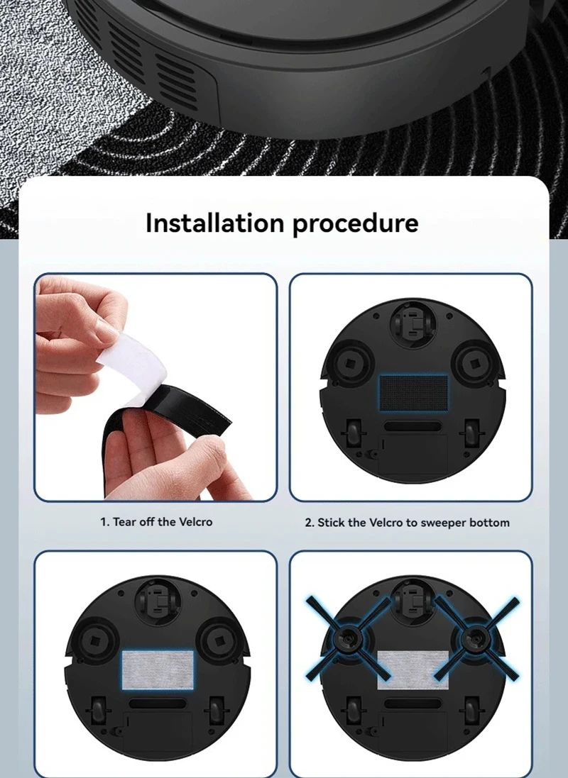 Xiaomi Smart Vacuum Cleaning Robot Mini Mopping Suction And Sweeping Integrated Fully Automatic Cleaning Sweeping Robot