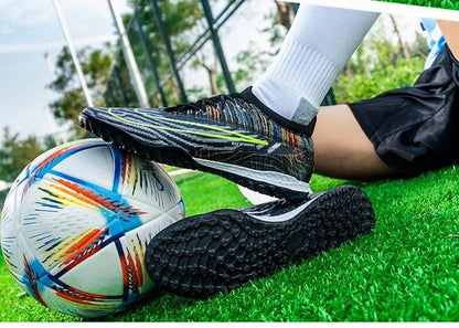 Society Cleats Men Soccer Shoes Professional Boys Football Boots Indoor Original Football Field Boots Sneakers Training Fast