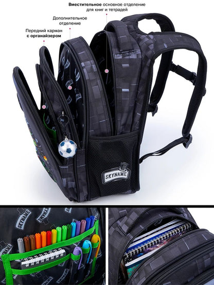 Mochila Escolar Infantil Nova Para Meninos Desenho Animado Jogo Mochila Impermeável Para Meninos Bolsas Escolares Infantis Primária