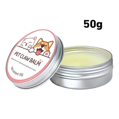 50g Creme Hidratante para Patas de Animais de Estimação Creme para Patas de Gatos Domésticos Creme para Patas de Cães Inverno Cuidados com as Patas de Gatos Hidratante para Patas de Cães