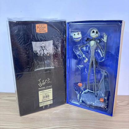 Disney The Nightmare Before Christmas Anime Figure Jack Skellington Model Desktop ornaments Halloween Room Decoration Toy Gifts