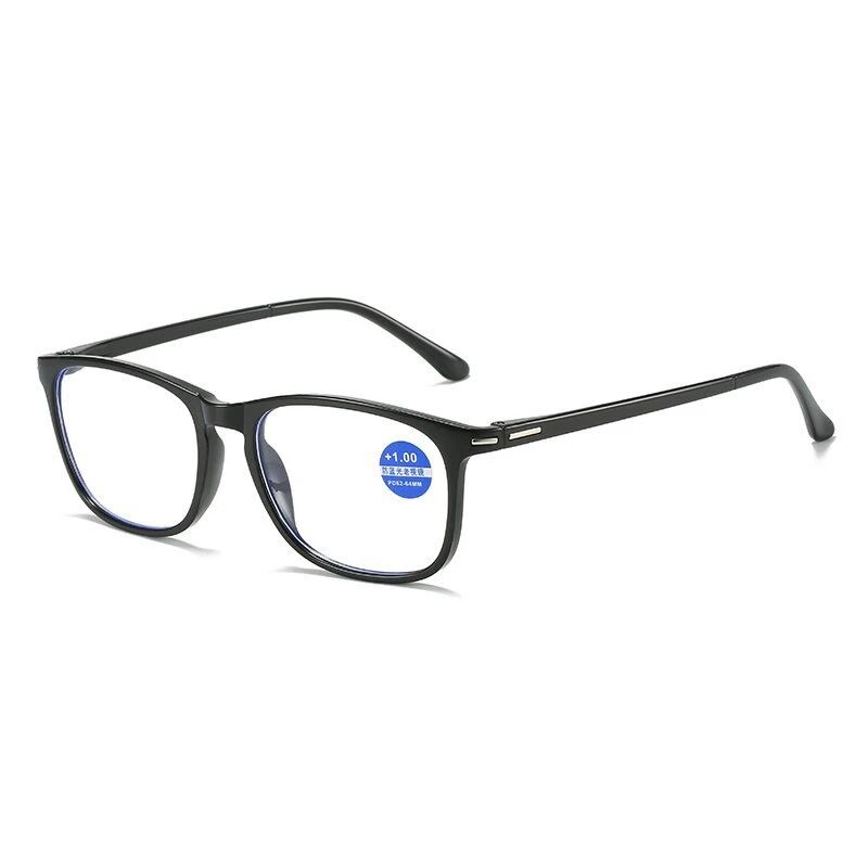 Presbyopia Eyeglasses for Man and Woman Unisex Comfortable Eyewear Ultra Lightweight Anti Blue Light Blocking HD Reading Glasses