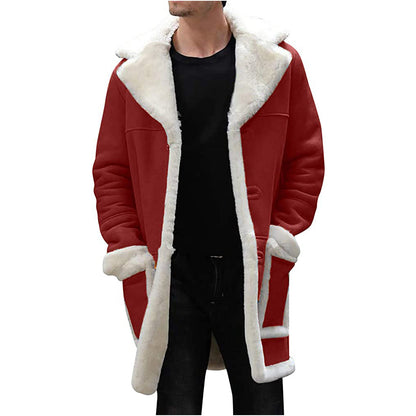 Men Coat Winter thicken to keep warm Outwear two way wear Coat Mens gentle Parka Jackets Long Overcoats male Brand Clothing