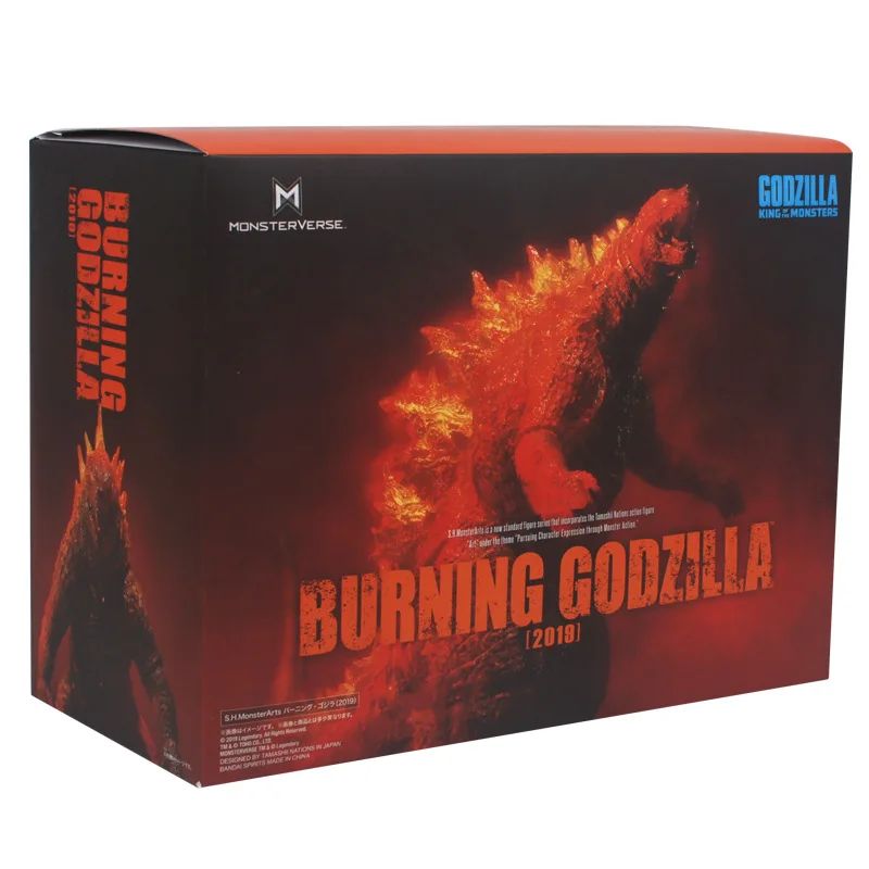 Neca Boneco Godzilla Anime Versão Filme Estatueta Pvc Decoração De Quarto Ornamento Presente De Natal Para Crianças Brinquedos