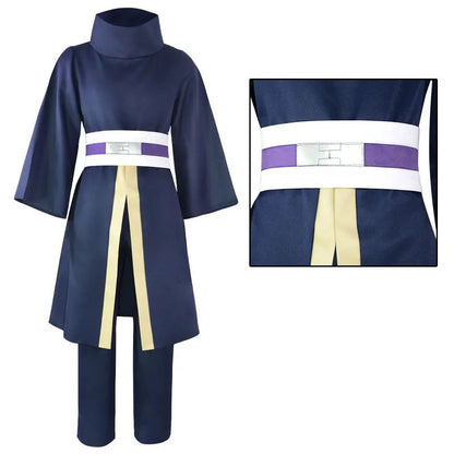 Halloween cartoon Obito cosplay costume, Japanese kimono performance festival cosplay Halloween party stage performance costume