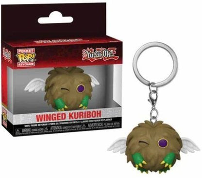 Funko Pocket Pop Kuriboh Alado Blue-eyes Toon Dragon Chaveiros Pingente de Boneco de Ação de Vinil Colecionáveis Brinquedos Infantis para Presentes
