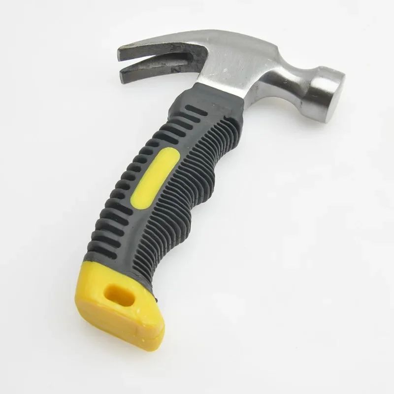 1 Martelo Mini Portátil Embalado em Plástico, Martelo para Decoração de Casa, Martelo de Mão, Martelo de Impacto para Exterior
