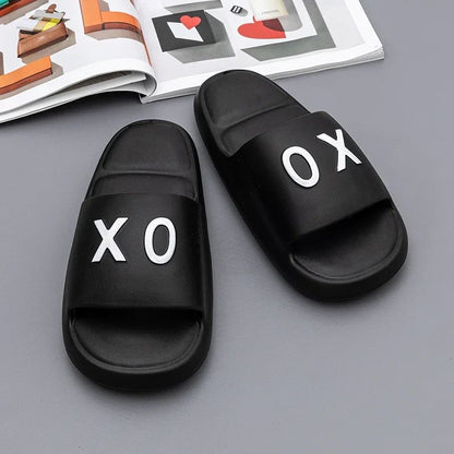 New Men slippers Non-Slip Slide Sandals Thick Soft Platform House Shoes Men Indoor Outdoor Shower Bathroom Slipper Casual Shoes