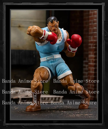 Jada Toys Street Fighter 2 Gouki M Bison  E Honda Action Figure Genuine Figurines PVC Collection Boxer Balrog Game Toy Gift