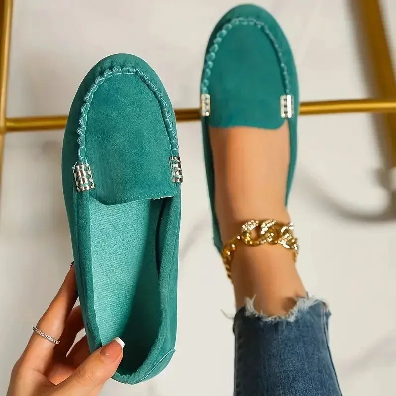 Women Flats New Casual Lightweight Flat Loafers Shoes Trendy Versatile Comfortable Mary Jane Shoes for Women Zapatos De Mujer
