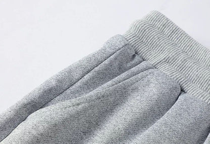 Calça esportiva masculina estampada de cintura, casual para rua, adequada para esportes ao ar livre e lazer, calça para corrida pura