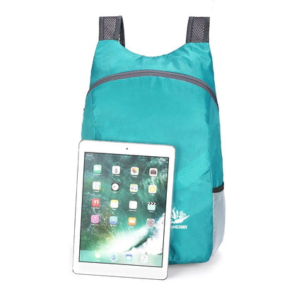 Mochila Dobrável Leve 15L Ultraleve para Homens e Mulheres - Mochila de Viagem, Esportes e Caminhada