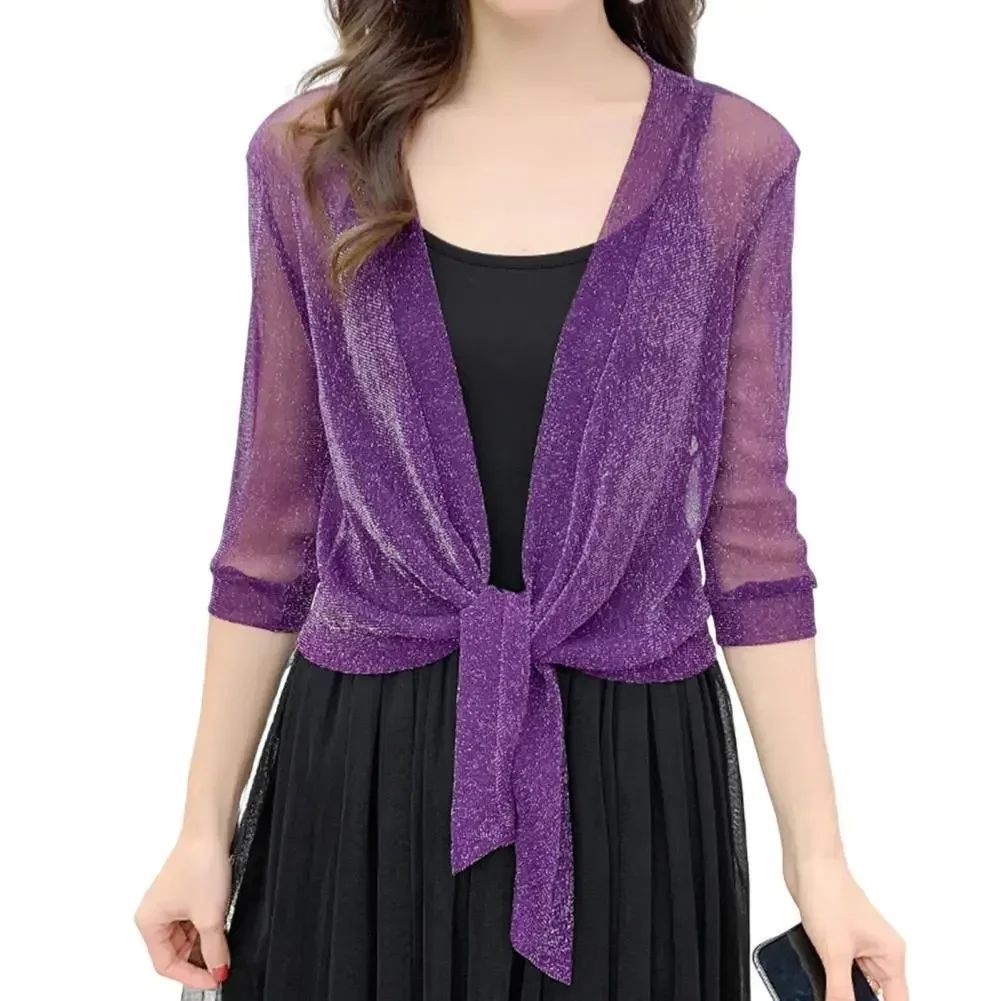 Wedding Jacket Wrap Long Half Sleeve Bolero Shrugs For Women Cardigan Bolero Jacket Cape For Party Dress Top Coat