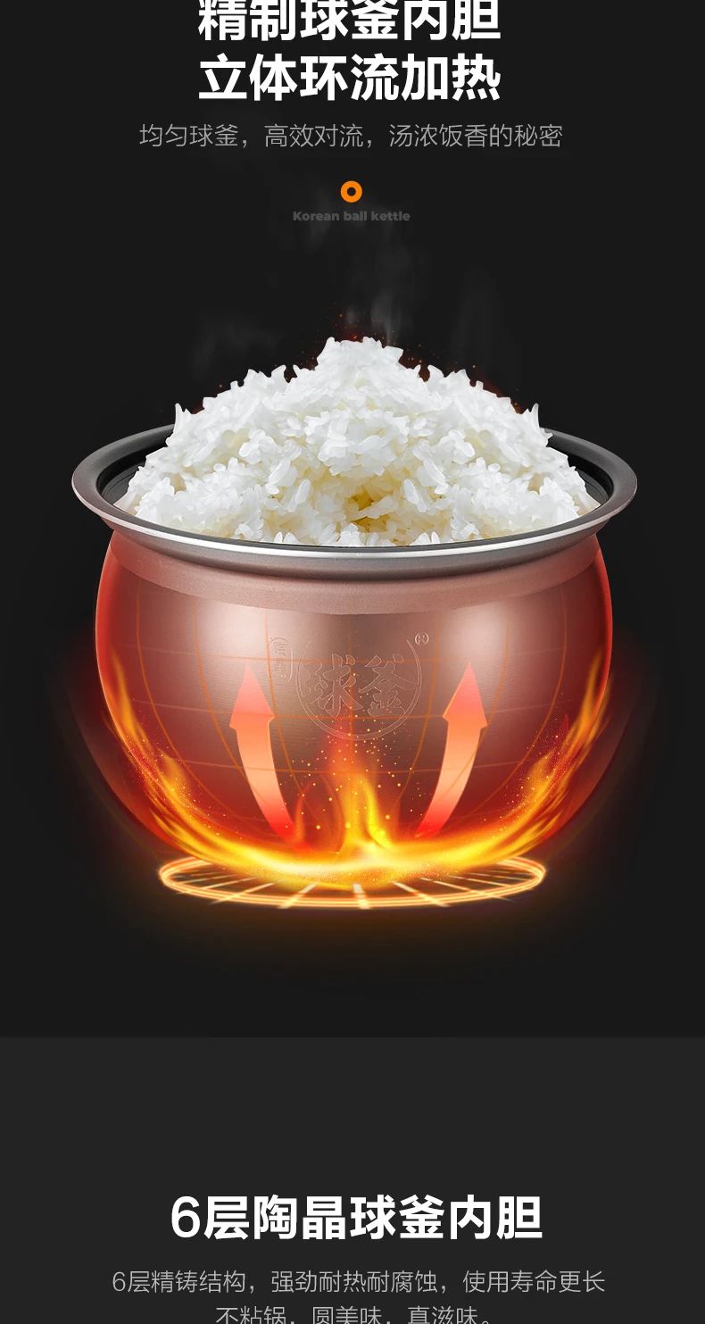 Supor 220v Electric Pressure Cookerhousehold Intelligent Rice Cooker Pressure Cooker 5L Double-bravery Pressure Cooker 220V