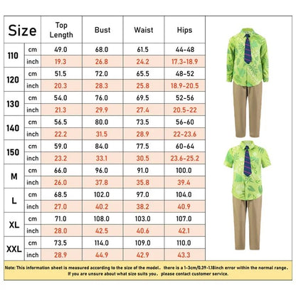 2026  Nick Wilde Cosplay Costumes Zootopia Cosplay Summer Shirt Tie Nick Suits Halloween Carnival Cos Adult Unisex Gifts