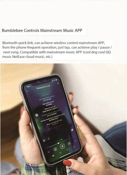 Alto-falantes Bluetooth Bumblebee Transformers Novo Desenho Animado Criativo Sem Fio Cartão Mini Externo Pequeno Acústica Megafone Echo Dot
