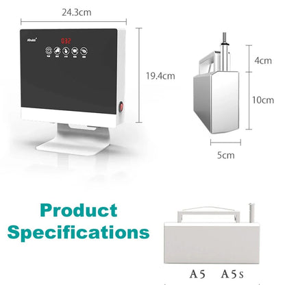 Household Portable Sink Dishwasher Small Free-standing Installation-free Kitchen 110V/220V Automatic Ultrasonic Wash Dishwasher