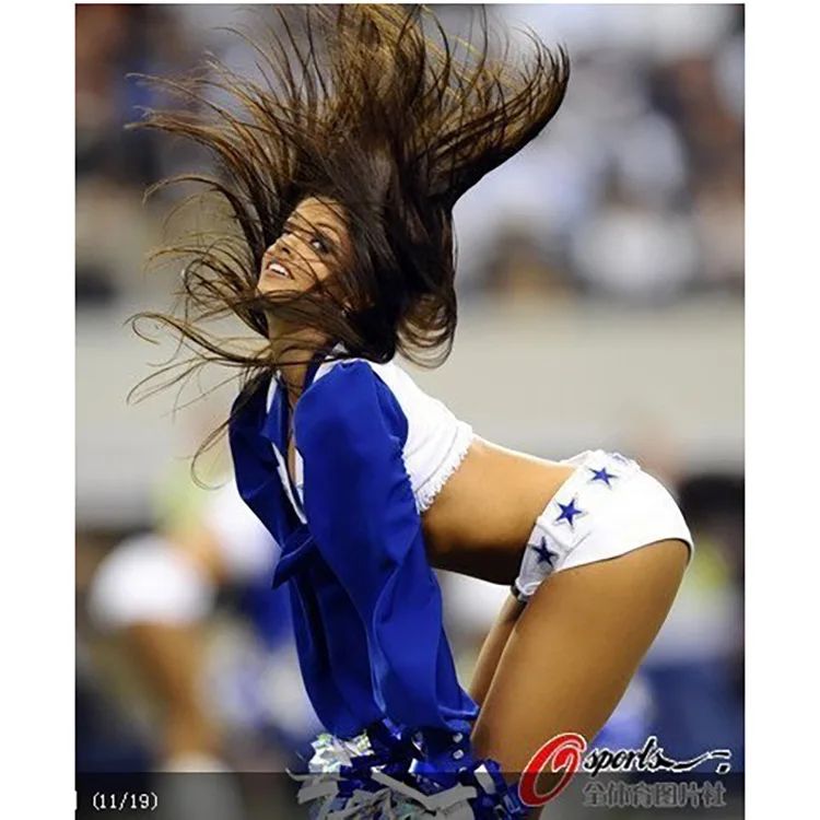 Sexy Football Babe Sports Meeting Dallas Cowboys Cheerleader Costume Fancy Dress Halloween Party Racing Cheerleader Cosplay 2025