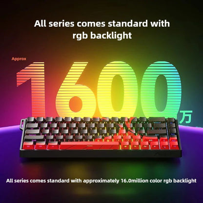 Teclado de Interruptor Magnético Win60He Com Fio Win 60 HE Teclado Mecânico para Jogadores de Esports Win68 Teclados Personalizados Win60 He Presentes