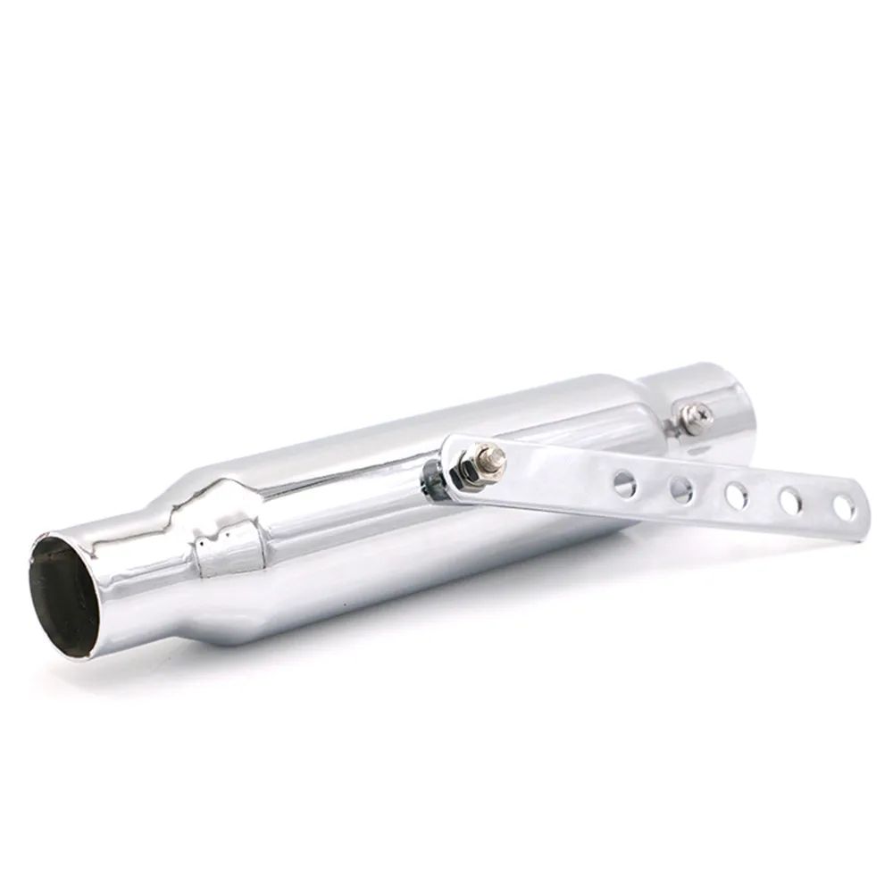 38/40/43/45mm Universal Retro Motorcycle Muffler Exhaust Pipe Rear Pipe Tube For Harley Exhuast XV950 M800 1200 XL883 Racing