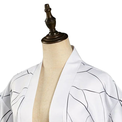 Adult Anime Cosplay Costume Kochou Shinobu Kimono Jacket Adult Cosplay Outfit Anime Themed Clothing