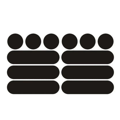 Adesivos Refletivos para Capacetes Adesivos Invisíveis para Capacetes Fita Refletiva Autoadesiva para Capacetes de Bicicleta Moto Scooter