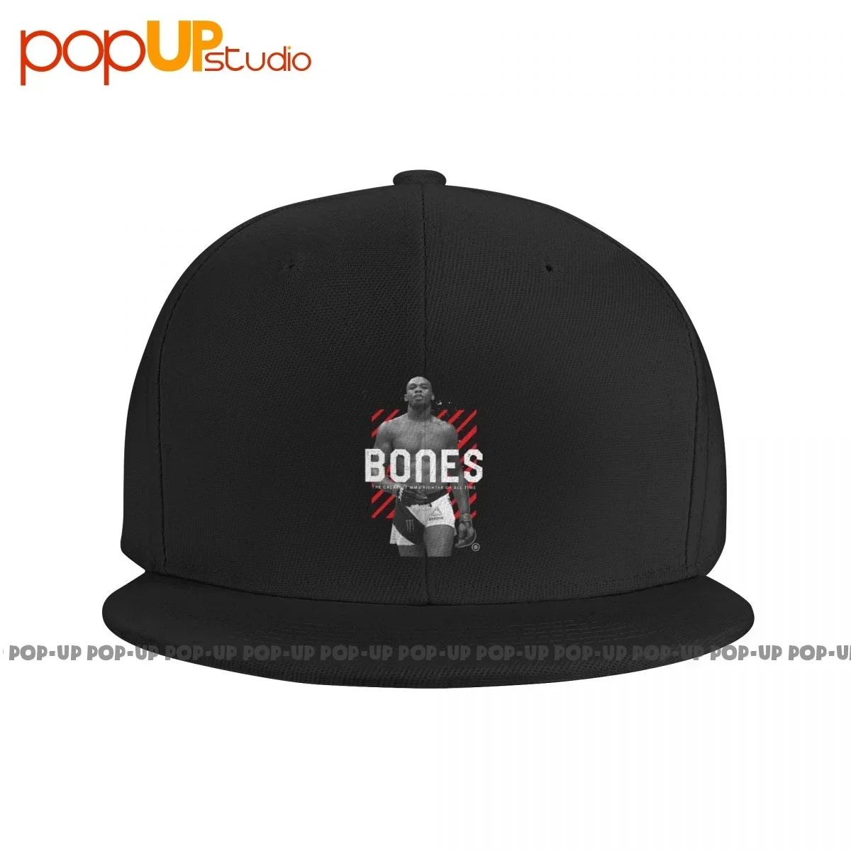 Boné de beisebol ajustável hipster engraçado Jon Jones The Bones Snapback Cap