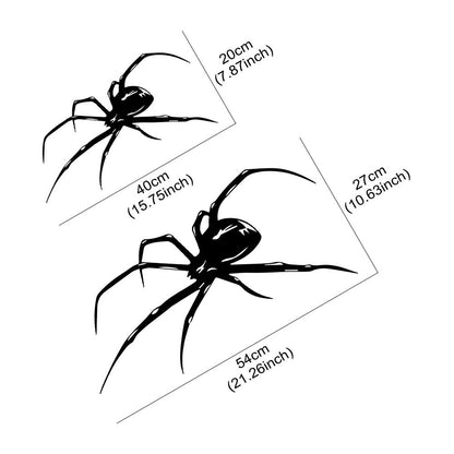 Universal Mysterious Spider Pattern Vinyl Car Stickers For All Cars Auto Body Decals Creative Tuning Accessories Art Decals