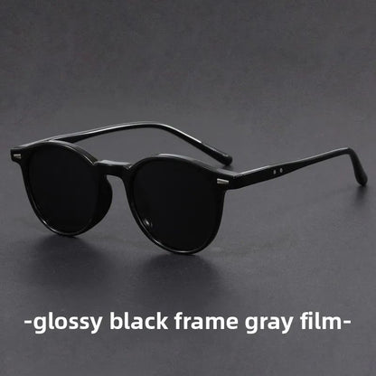 Retro TR90 Fashion Glasses Frame Men Fashion Shades Polygon Women Oval High Quality Travel Eyewear TR90