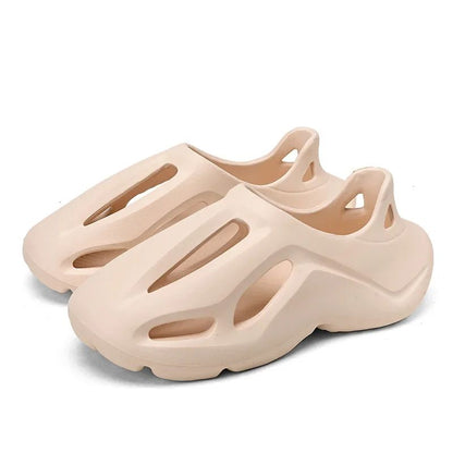 Sandália Adulto EVA Injecionada Masculina e Feminina Casual Praia Macia Antiderrapante Chinelo 36-47