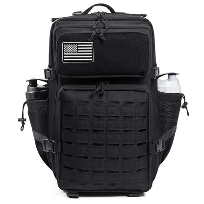 25L/45L Tactical Backpack for Women/men Laser Cut Molle survival Daypack School Bag Gym Rucksack with Dual Cup Holder