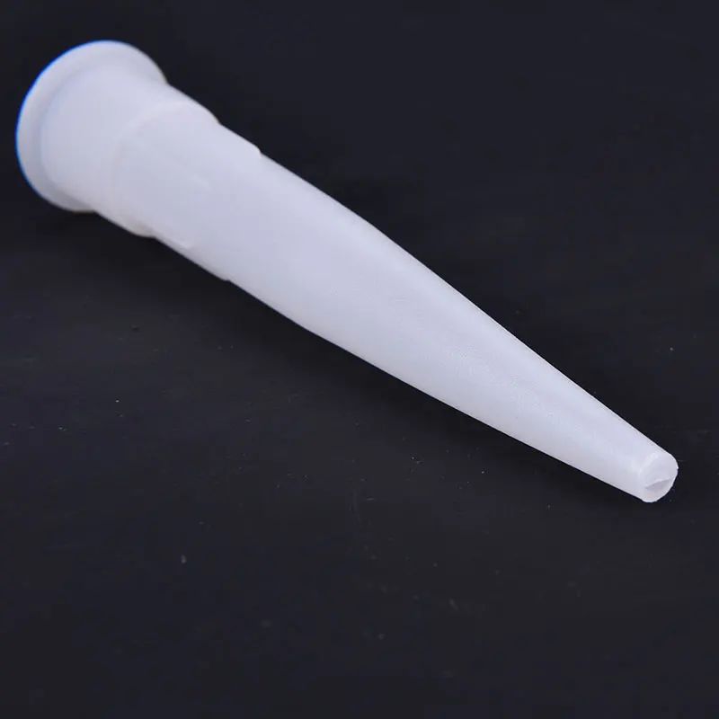 5-50 Peças Bicos de Vidro Plástico Bicos de Pistola de Calafetagem de Cola de Vidro Pontas de Calafetagem de Silicone para Selante Tampas de Boca Ferramentas de Construção Doméstica