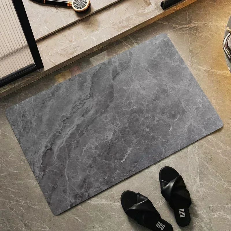 Quick Dry Bath Mats Super Absorbent Rug Bathroom Non Slip Bath Rug Toilet Carpet Front Entrance Door Mat Tapetes De Baño