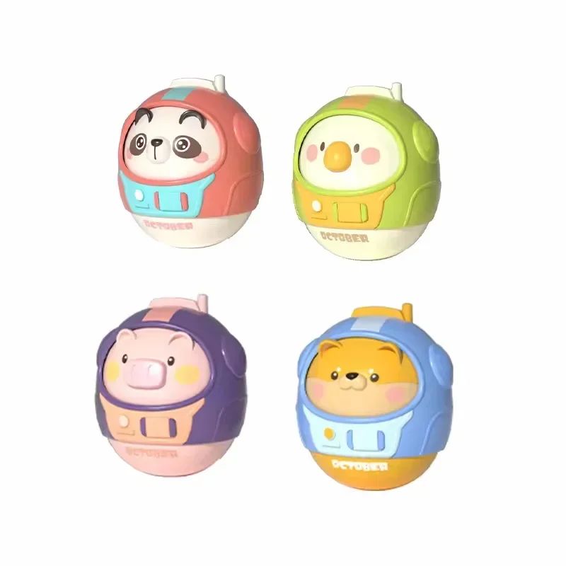 Brinquedo de Bebê Chocalho Animais Bamboleantes de 6-12 Meses Sino de Bebê em Formato de Desenho Animado Bonito para Recém-Nascidos Presente de Aniversário