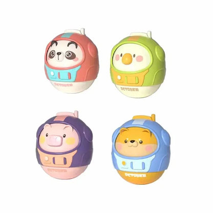 Brinquedo de Bebê Chocalho Animais Bamboleantes de 6-12 Meses Sino de Bebê em Formato de Desenho Animado Bonito para Recém-Nascidos Presente de Aniversário
