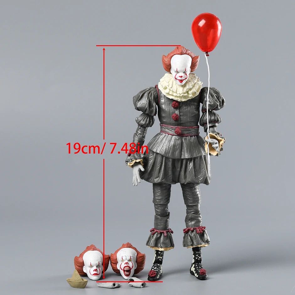 NECA Horror Movie Character The Clown Ultimate Action Figure Toy Figurine Collectible Model Toy