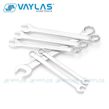 Chave Combinada de Boca e Estrela de 6-32mm Aço Cromo Vanádio Chave Combinada com Anel Aberto Ferramentas Manuais para Conserto Doméstico de Carros Chaves para Uso Doméstico
